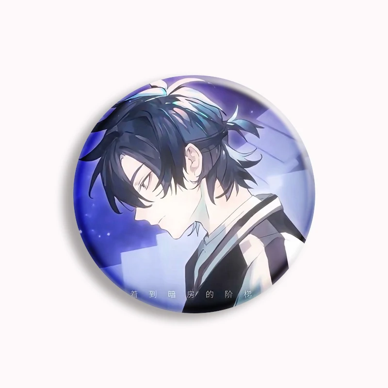Anime Link Click Button Pin Time Agent Lucas Charles Laser