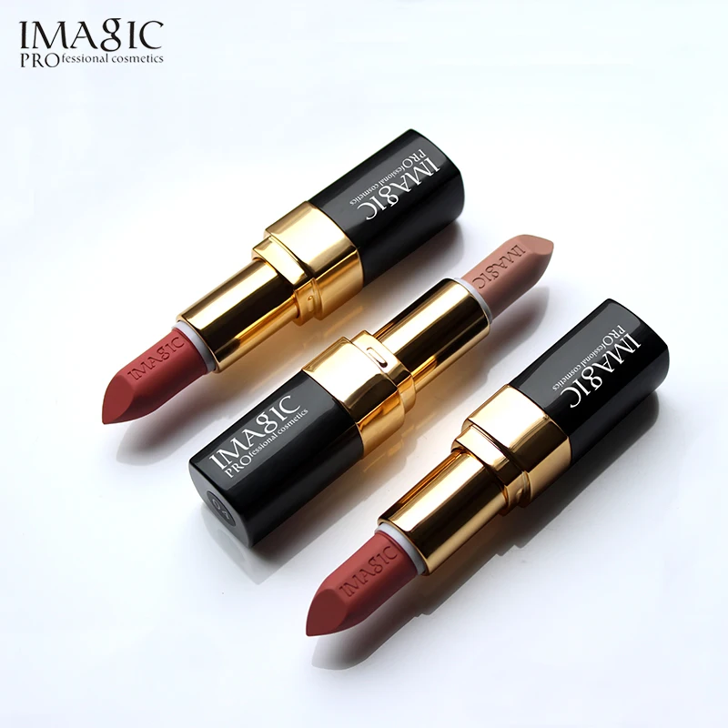 IMAGIC Lippenstift Feuchtigkeitscreme Lippen Glatte Lip Stick Langlebige Charming Lip Lippenstift Kosmetik Schönheit Make-Up 12 Farben