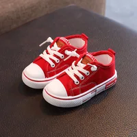 Spring and autumn children's canvas shoes Fashion baby board shoes girls breathable boys casual shoes for boys and girls 3
