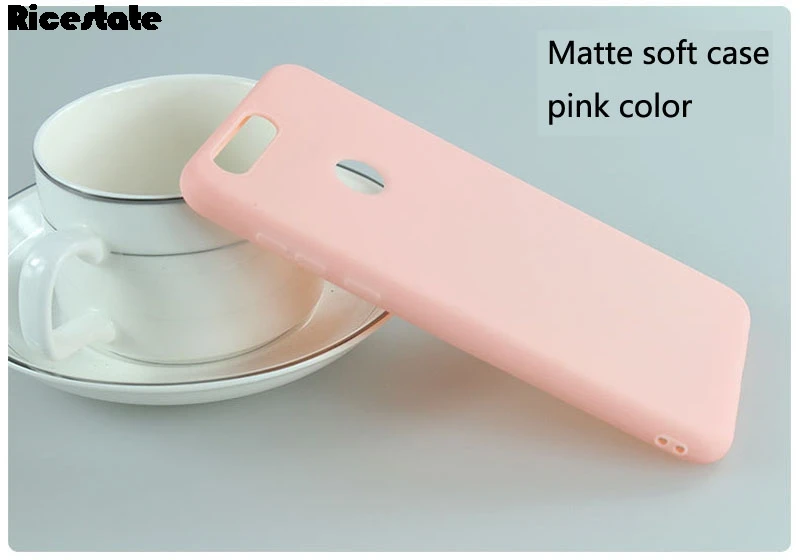 Frosted Matte Silicon Case - Premium Back Cover for Huawei Honor Y7 Prime 2018/Y7 Pro 2018