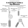 10 in 1 Computer Cleaning Kit Camera Tablet Microfiber Screen Cleaner Tools Earphone Cleaning Brush Keycap Puller Card Taking 3