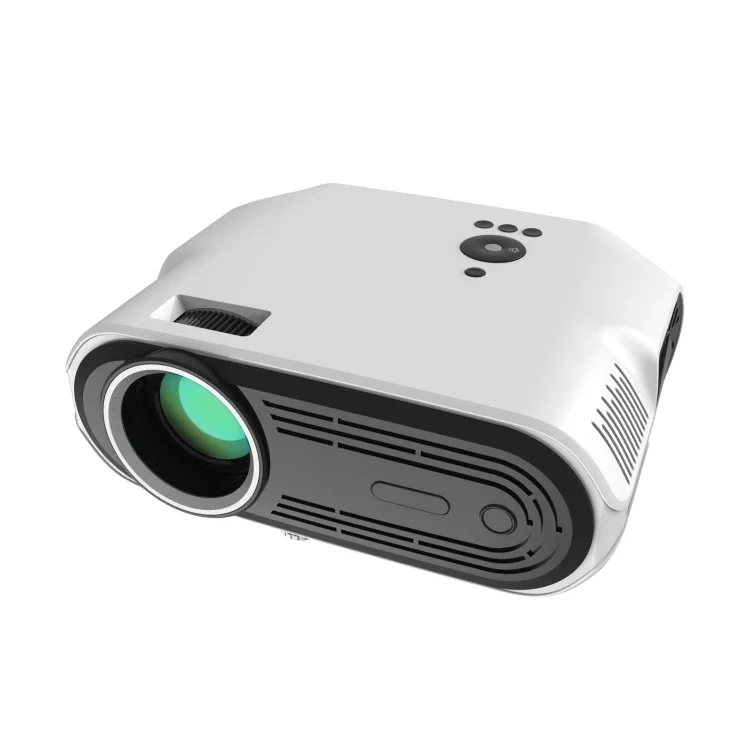 

Wholesale Cheap GX 500 8000 Lumens 1920x1080P Single LCD Panel + LED Home Theater Mini Projector