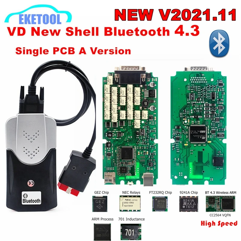 A Quality V2021 11 V2020 23 Multidiag Pro VD150 Single PCB Board TCS a-quality-v2021-11-v2020-23-multidiag-pro-vd150-single-pcb-board-tcs