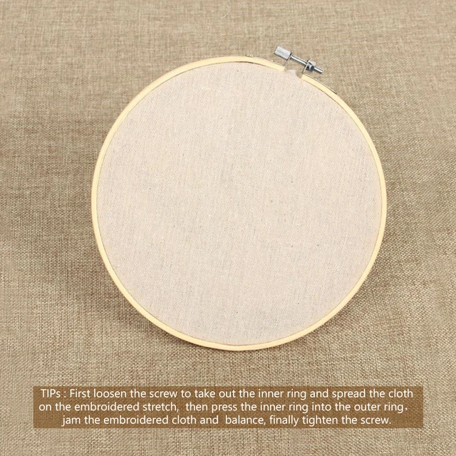10pcs 10 13 15 18 20 23 26 30 34 36cm Wood Embroidery Kit Hoop Frame For  Ring Hoop Large Sewing Tools Accessories Cross Stitch - AliExpress