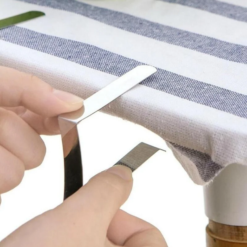Tablecloth Clips Stainless Steel Anti-Slip Tables Cover Securing Clamps Clip Wedding Camping Promenade