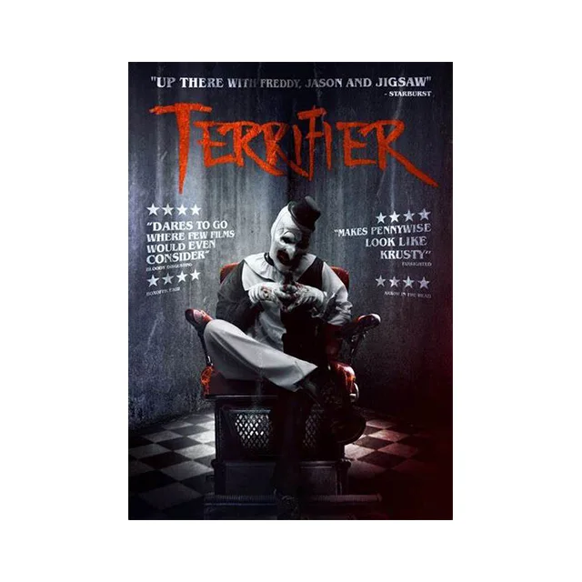 Terrifier Movie Poster Classic Film Hd Picture Wall Art Prints Mural Canvas Painting Living Room Home Decoration Posters Cuadros Peckshirt