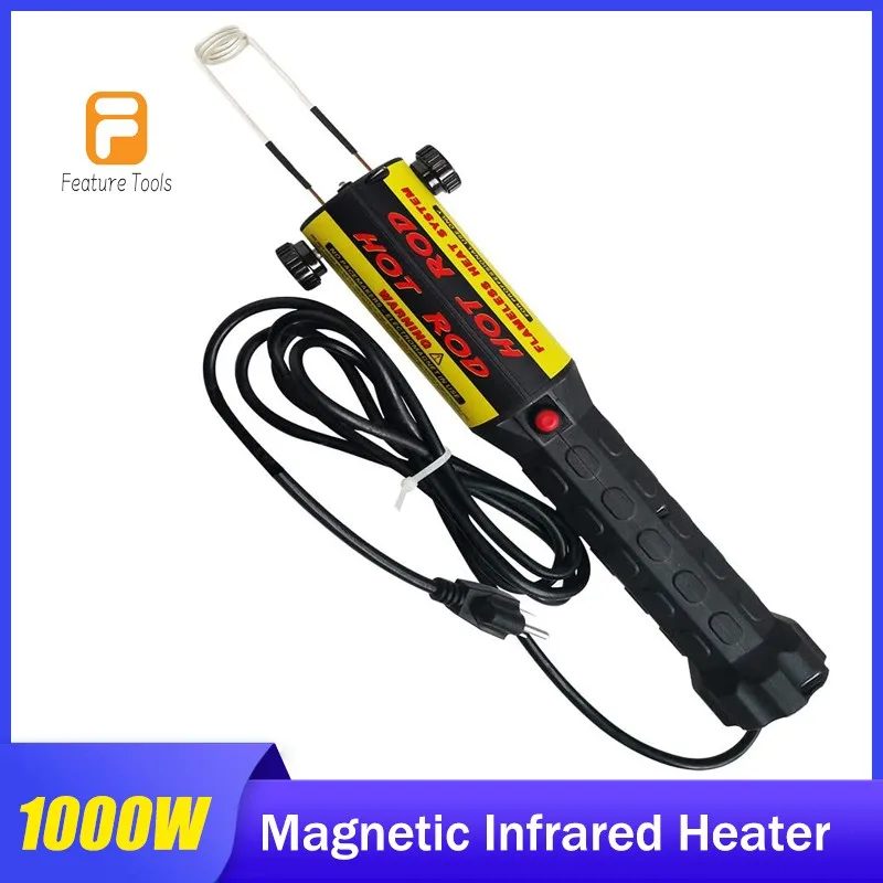

1000 Вт 110 В индукционный нагреватель для автомобильной Беспламенной индукции тепла с 8 шт. наборов катушек Ручной инструмент