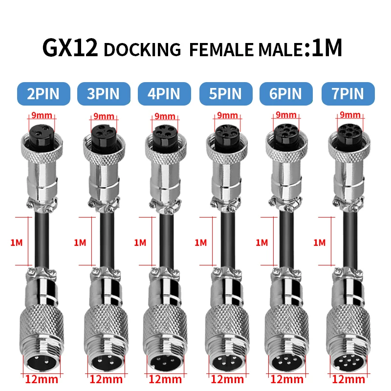 GX12 Docking M F