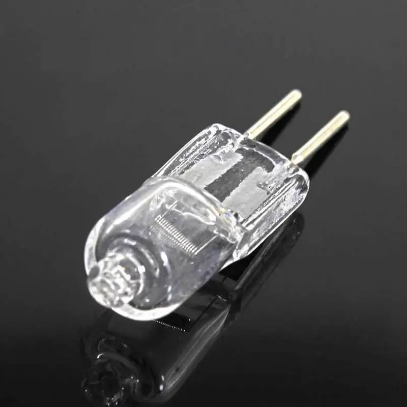 20W 12V G4 Halogen Bulb Oven Light Halogen Bulb 2600K Warm White Bulb Beads Crystal Lamp Bulb Home Appliance Replacement Bulb