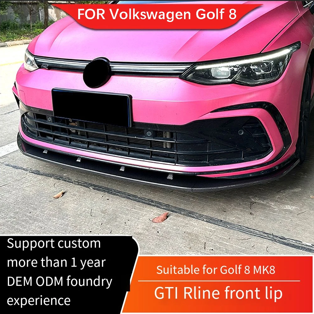 

Suitable for Volkswagen Golf 8 Golf MK8 GTI Rline high 8 front bar front lip front shovel exterior modification