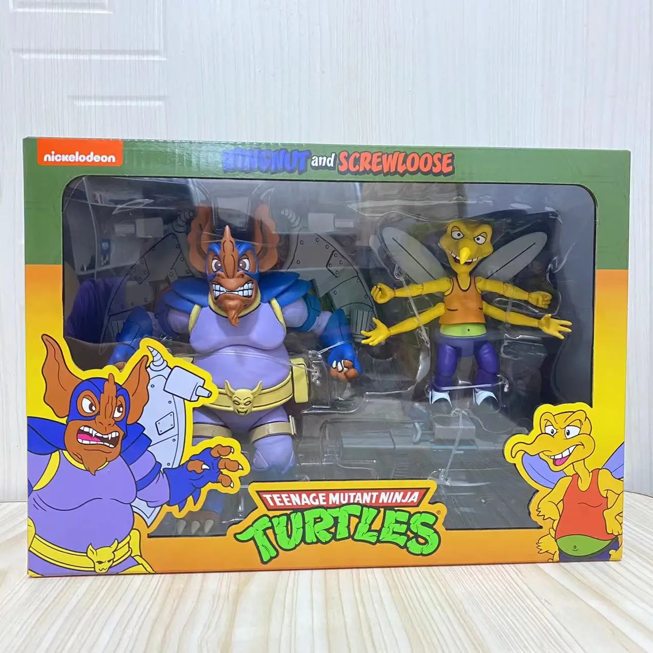 Originale Neca Shredder Krang Adolescente Mutante Ninja Tartarughe Wingnut Screwloose Classic Mobile Action Figure Toys