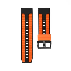 Universal QuickFit Silicone Strap - 22mm/26mm Bracelet Watchband - QuickFit 26mm (BO)
