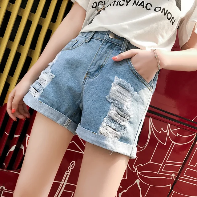 Sexy Low Waist Hot Girl Denim Shorts Female Fashion Rivet Elastic Tight Hot  Pants Spring/Summer Outwear Black Short Jeans Ladies - AliExpress