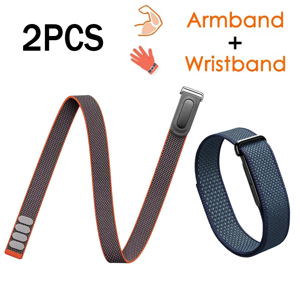 Nylon Woven Breathable Sport Fitness Tracker Adjustable Strap