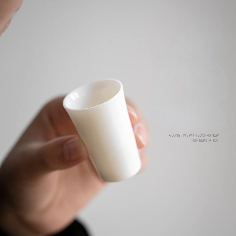Porcelain Teacup 25ml Chinese Small Tea Tasting Teaware Cup Smell Fragrance Teacups Kung Fu Cup Set