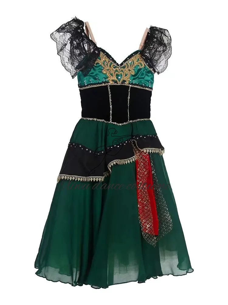 

Customized Size, Customized Color, Children's and Girls' Performance Clothing, Modern Ballet Skirt