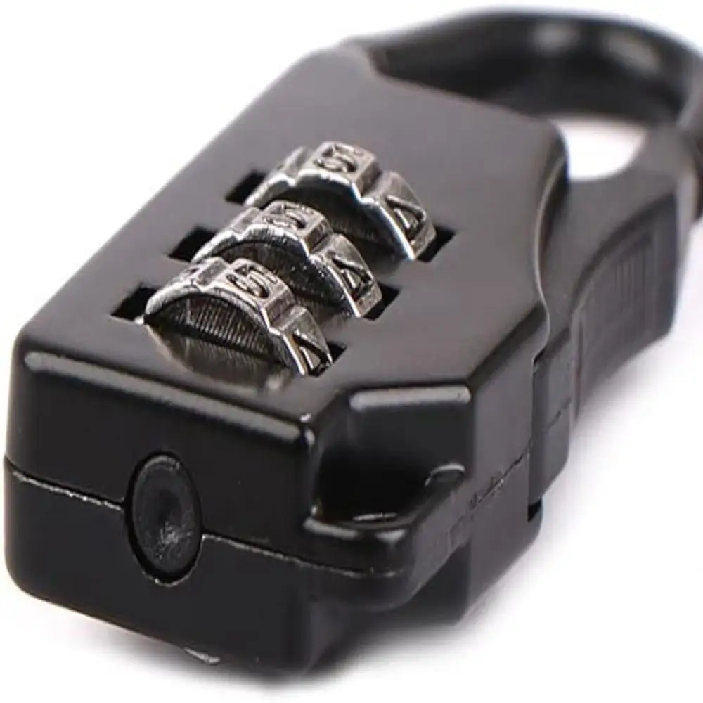 Portable Alloy Anti-Theft Combination Padlock for Travel and Outdoor Use