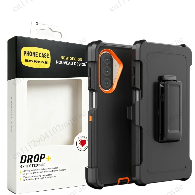Rugged Defender Armor Anti-Drop Case with Ott-Box Cover