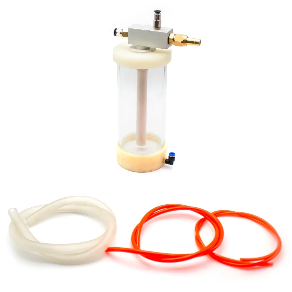 Industrial Electrostatic Powder Coating Hopper Experimental Small Powder Cup Plexiglass with Fluidizing Plate and Pump