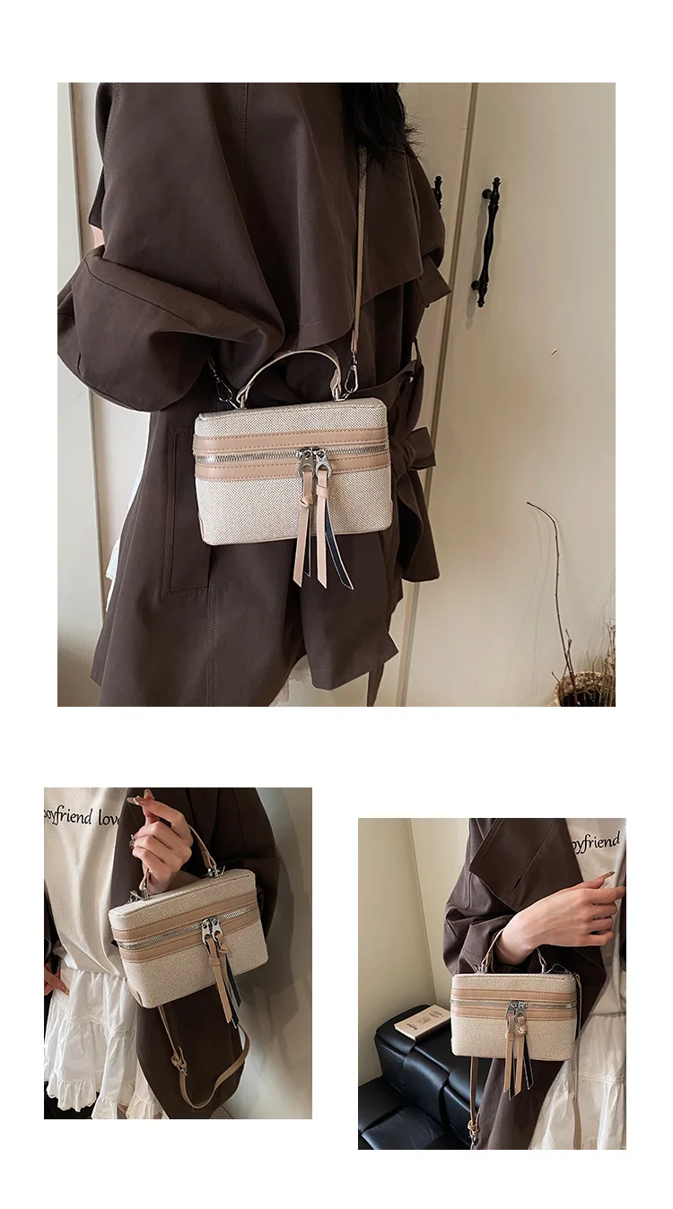 Mode Box Frauen Handtaschen Designer Schulter Umhängetaschen Casual Frühling und sommer Kleine Geldbörsen bolso mujer – Detail 4