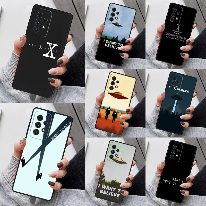 Best The X Files I Want To Believe Custodie Per Telefoni Funda Per Samsung Galaxy A13 A53 A73 A12 A22 A32 A52 A51 A71 A80 A91 Coque