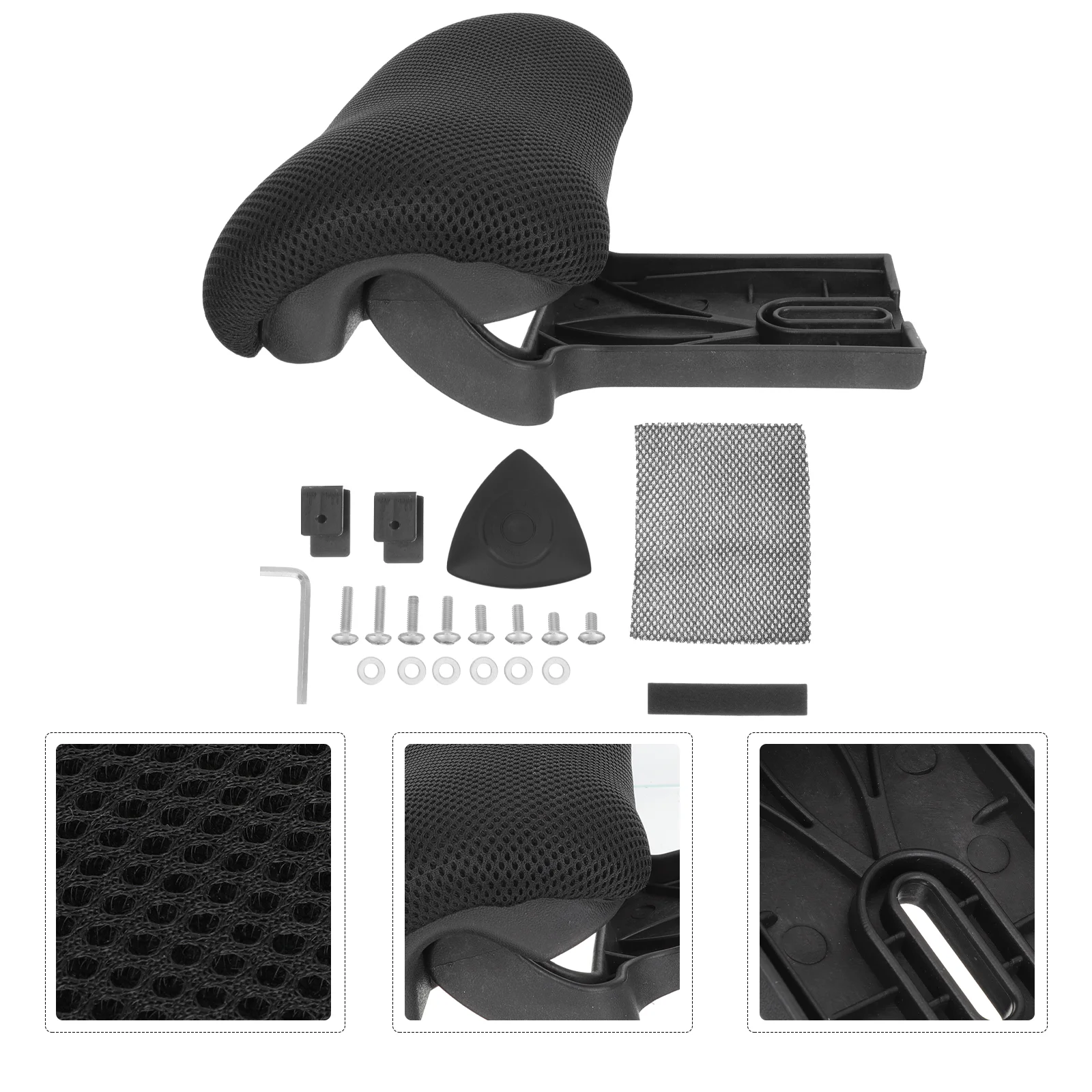 

Универсальная подушка на подголовник офисного кресла, подголовник, аксессуары для стола, подушка для шеи автомобиля, губка, железные принадлежности