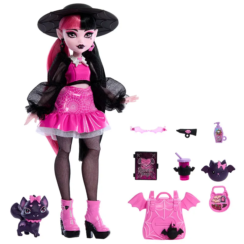 Monster High Series Collectible Doll Frankie Clawdeen Wolf Cleo De Nile Action Figure Model Exquisite Dress Up Toy Birthday Gift