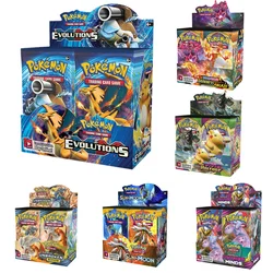 Carte Pokemon TCG en anglais, 360 pièces, boosters incassés, boîte de jeu de Trading, dernière Collection de jouets pour enfants 