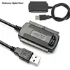 USB 2.0 To IDE Adapter Converter Cable For 2.5 3.5 Inch Hard Drive HD
