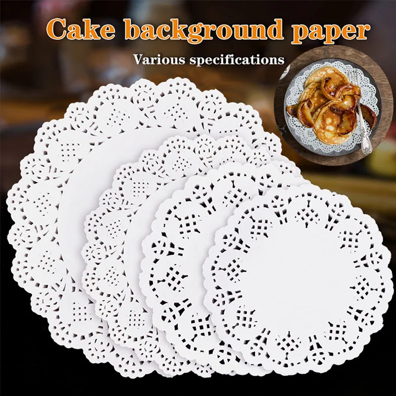 100 Pcs 4inch 10cm White Round Lace Paper Doilies / Doyleys,Vintage  Coasters / Placemat Craft Wedding Christmas Table Decoration - AliExpress