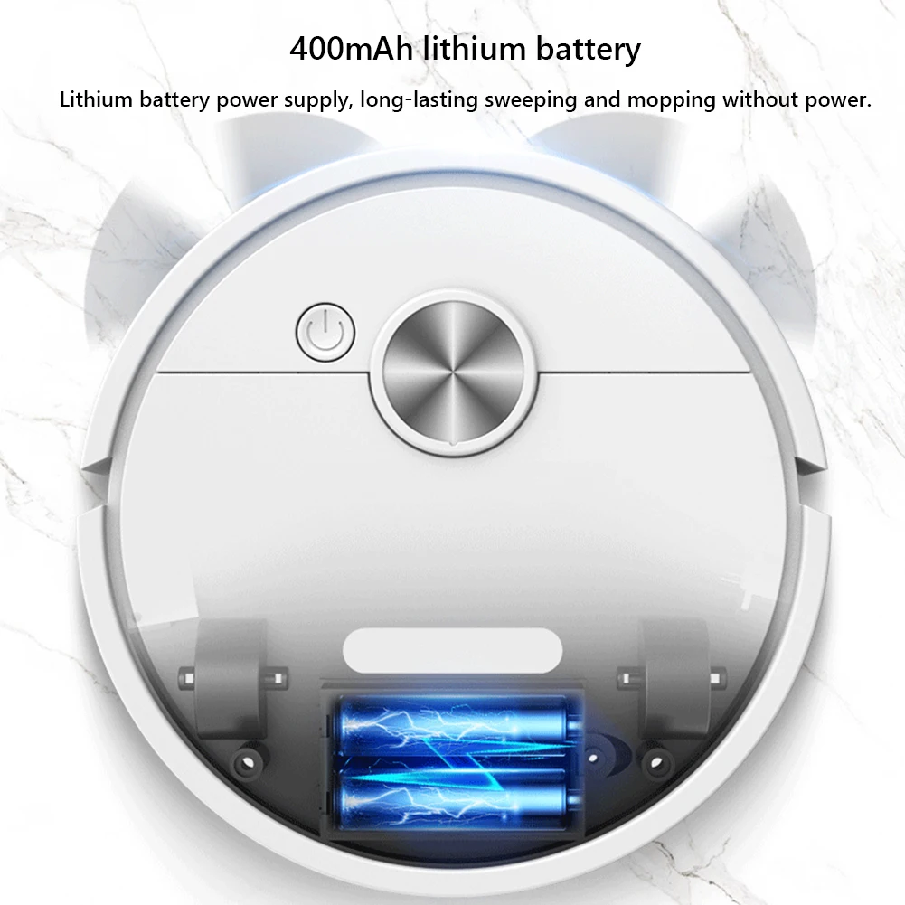 3 in 1 Sweeping Robot Rechargeable Vacuum Mop Robot Strong Suction Sweeping Machine Compact Cleaning Machine for Home Cleaning