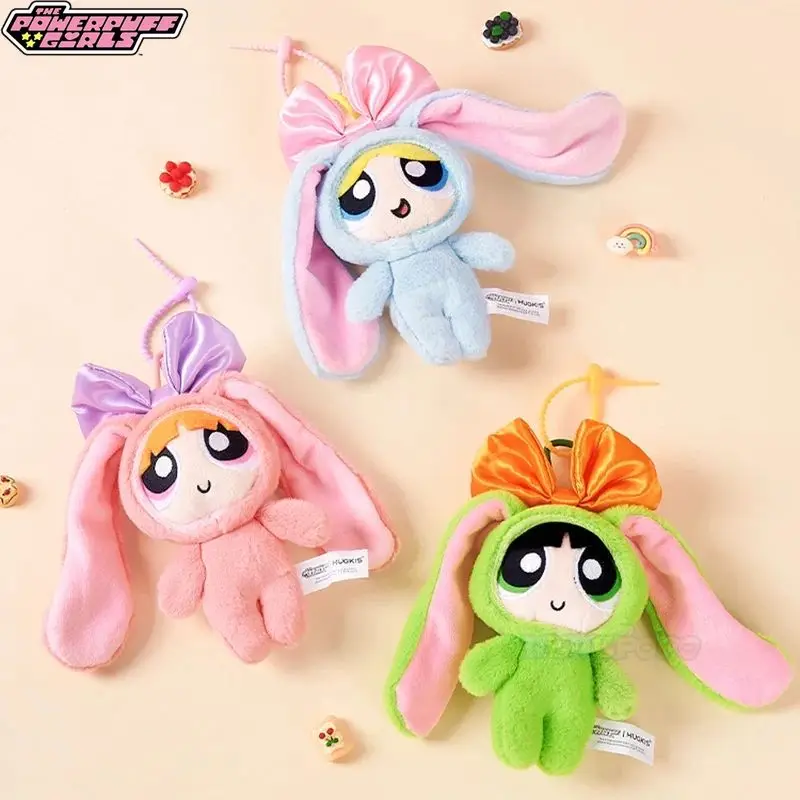12cm-Stuffed-Animal-Powerpuff-Girls-Cartoon-Cute-Dress-Up-Bunny-Rabbit ...