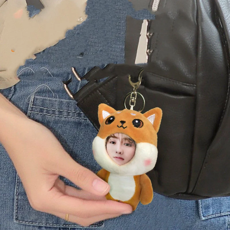 Photo Doll Keychain, DIY Face Doll, Pendant, Girlfriends, Holiday, Creative Birthday Gift,
