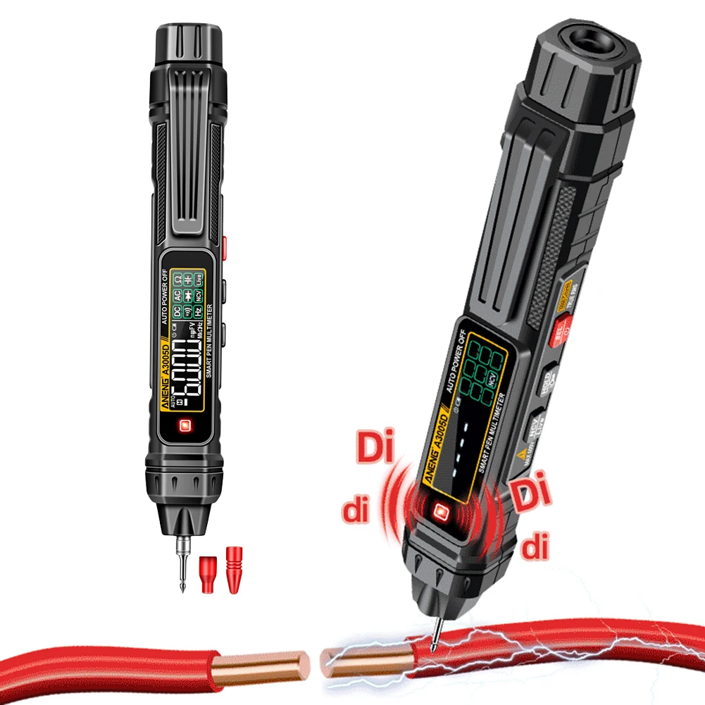 ANENG Ʈ    Ƽ, AC DC  NCV,  Ƽ а ׽ , 6000 īƮ