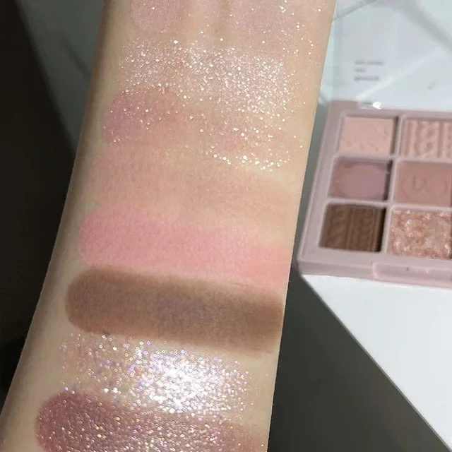 42065-b5f1f4.jpg 9-Grid Eyeshadow Palette Glitter Pearlescent Matte Acrylic Transparent Eye Shadow Makeup Long Lasting Women Beauty Cosmetics 1PC