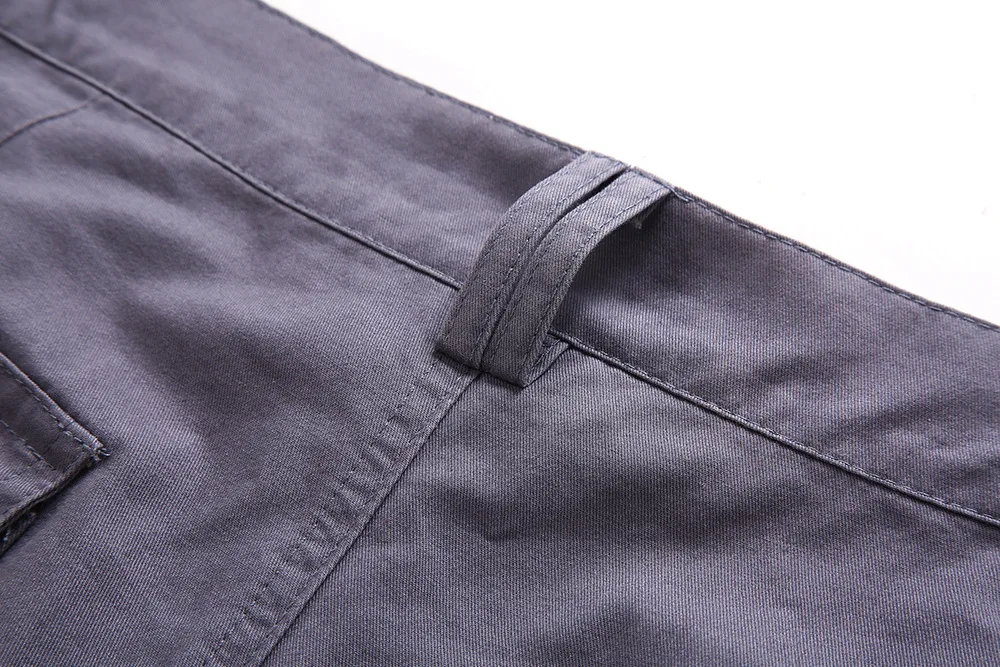 Knee ength Cargo Men Summer Casual Cotton Multi Pockets Breeches Cropped Short Trousers Military Camouflage Shorts_voghion.com