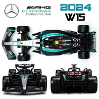 Bburago 1:43 Mercedes-AMG Petronas F1 Team W15 2024 #44 Hamilton #63 George Russell Alloy Car Die Cast Model Toy Collectible 1