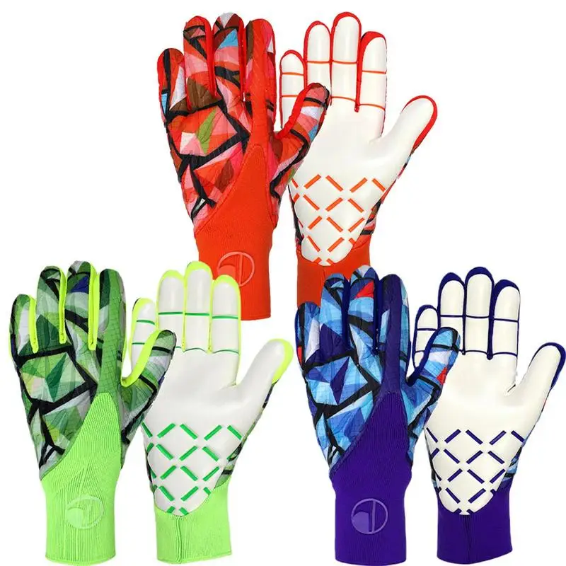 

Goalie Gloves Soccer Gloves High Performance Professional With Strong Grips Palms Breathable Durable Keeper Gloves For The