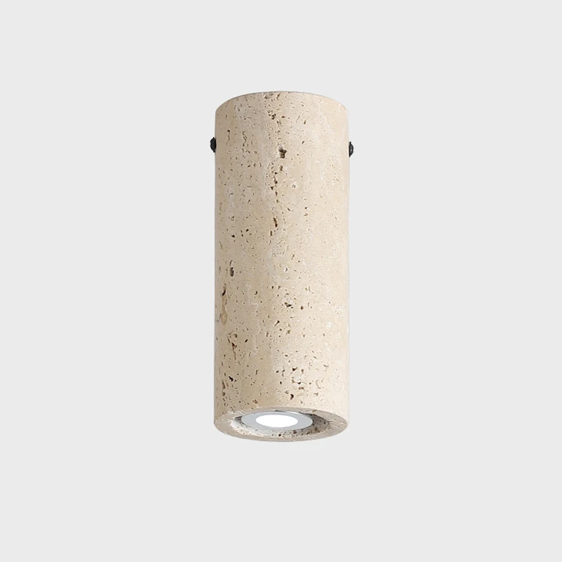 LED Ceiling Light LED Chandelier Ceiling Light Motion Sensor Ceiling Lamp Japanese Creative Natural Small Ceiling Light Simple Yellow Marble Balcony Corridor Room Decorative Lamp LED Warm Color Light