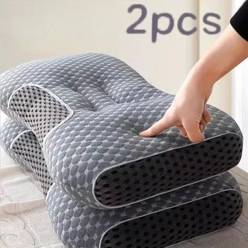 [Knitted Neck Protection Pillow] Rray Knitted SP Neck Protection Pillow Moisture Absorption Breathable Sleep Pillow Core 1
