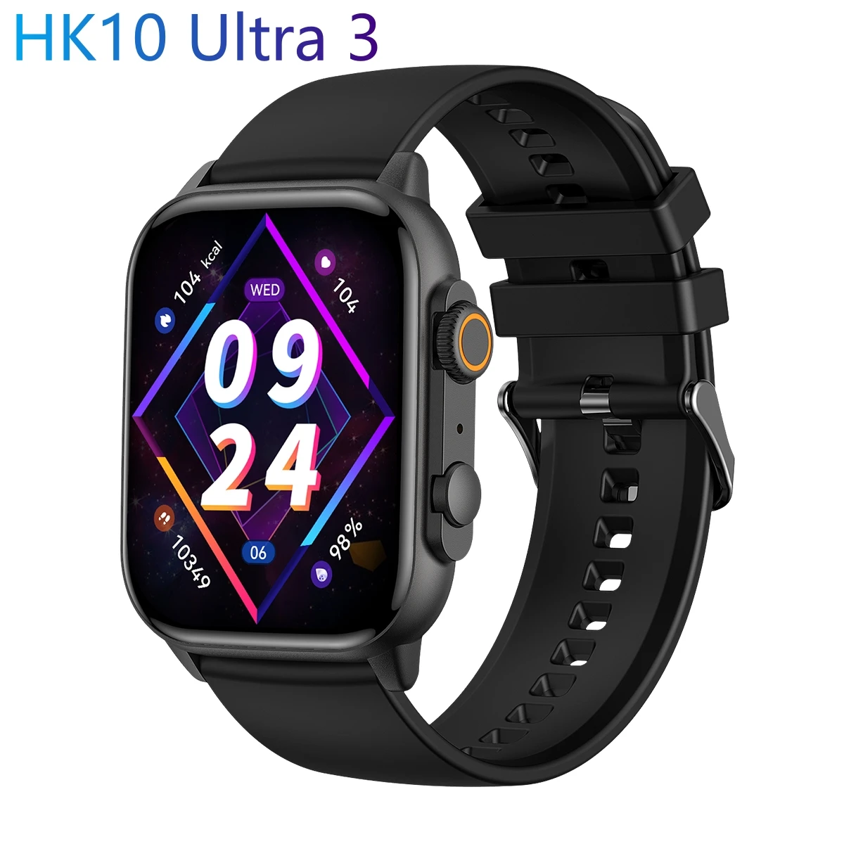 HK10 Ultra 3 AMOLED Smart Watch Ultra 1GB Always-on Display Sports ...