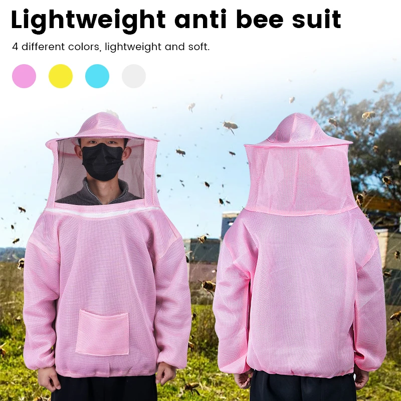 Beekeeping Clothes Protective Bee Suit Colorful Jacket Suit Bee Hive Tools For Beekeeping Equipment Beekeeper Supplier