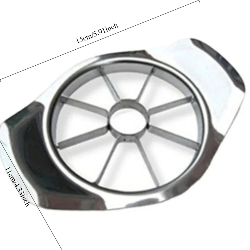 Kitchen Gadgets Stainless Steel Comfort Handle Divider Apple Cutter Vegetable Fruit Tools - 6