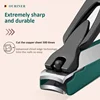 Ouriner Colorful Nail Clippers Anti-Splash Nail Cutter Detachable Design Fingernail Clippers Stainless Steel Manicure Nail Tool 4