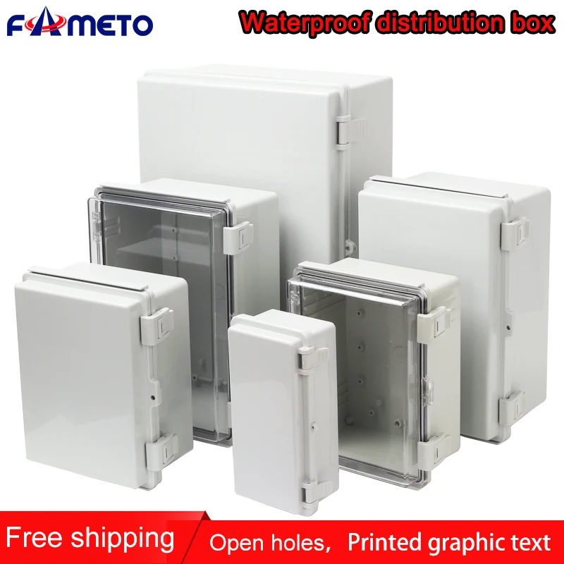 Outdoor waterproof junction box IP66 protective ABS plastic Enclosures