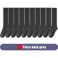 10 Pairs dark grey
