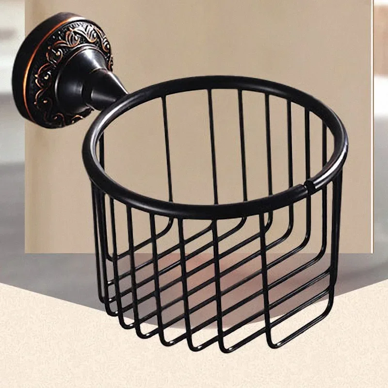 Modern Black Wall Mounted Bath Hardware Set Luxury Brass Clothes Hooks Toilet Paper Holder Towel Bars Bathroom Accessories Set