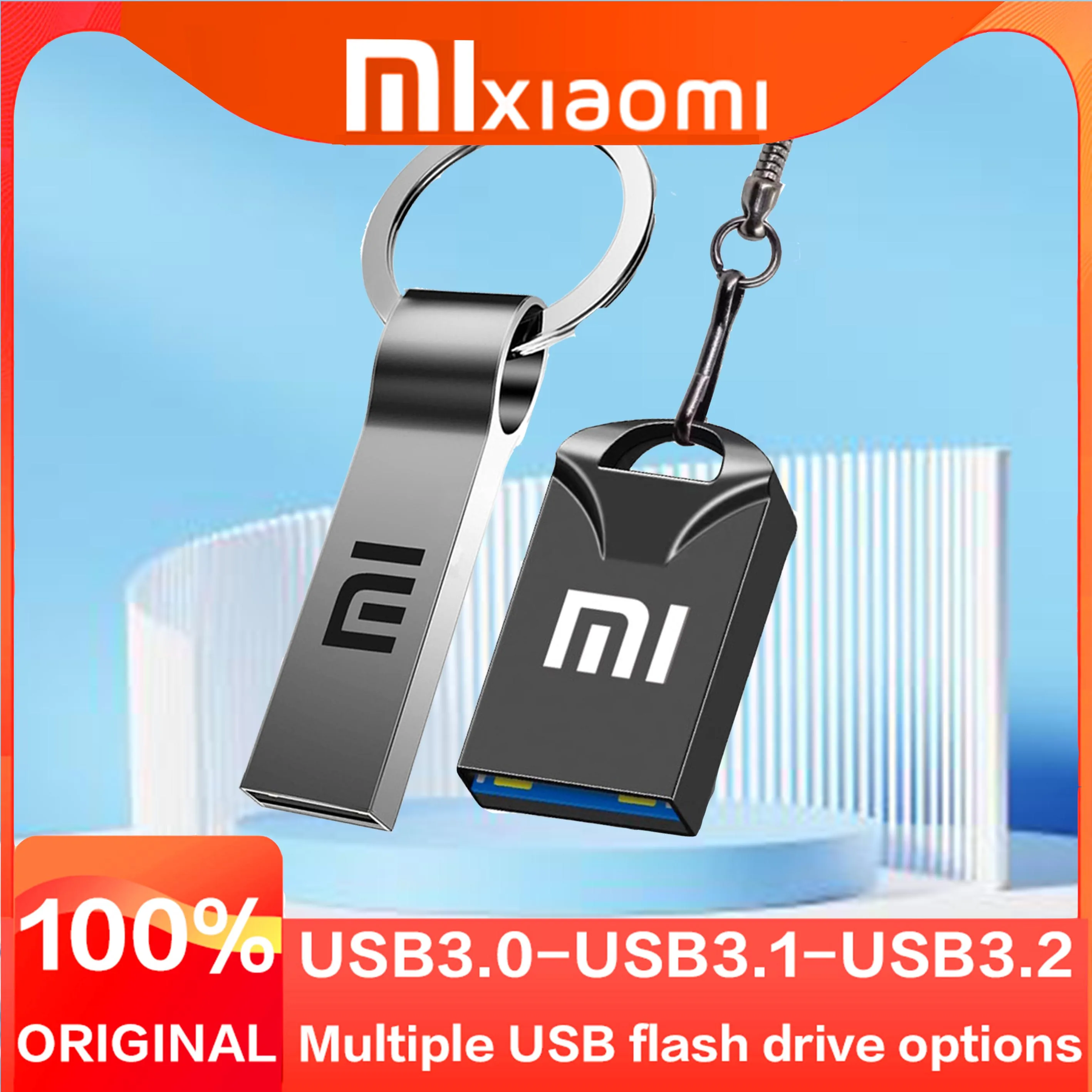 

XIAOMI USB Flash Drives Mini Usb 2.0 Memory Stick Real Capacity U-disk Cle Usb 512GB 1TB 2TB 2024 NEW