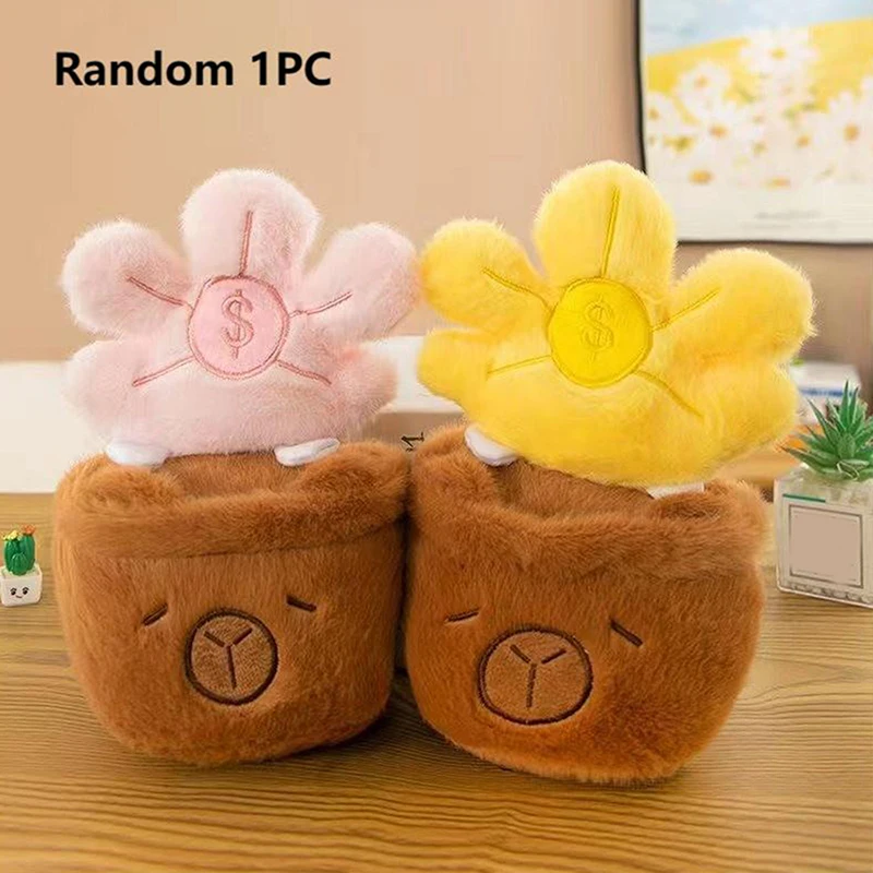 thumbnail image 1 of 20-25cm Cross-dressing Capybara Plush Toy Soft Stuffed Simulation Animals Cute Doll Cartoon Cute Home Decoration For Girls Gift, 1 of 5