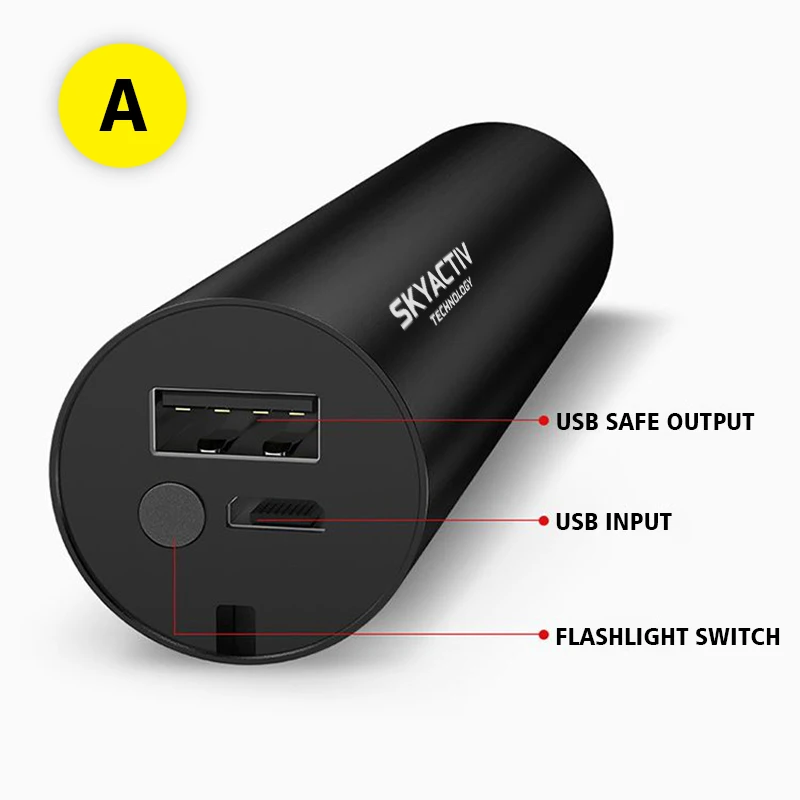 Car outdoor LED flashlight Warning lights accesorries for Mazda skyactive 2 3 5 6 8 cx3 cx4 cx5 cx7 cx8 cx9 cx30 mx5 rx8